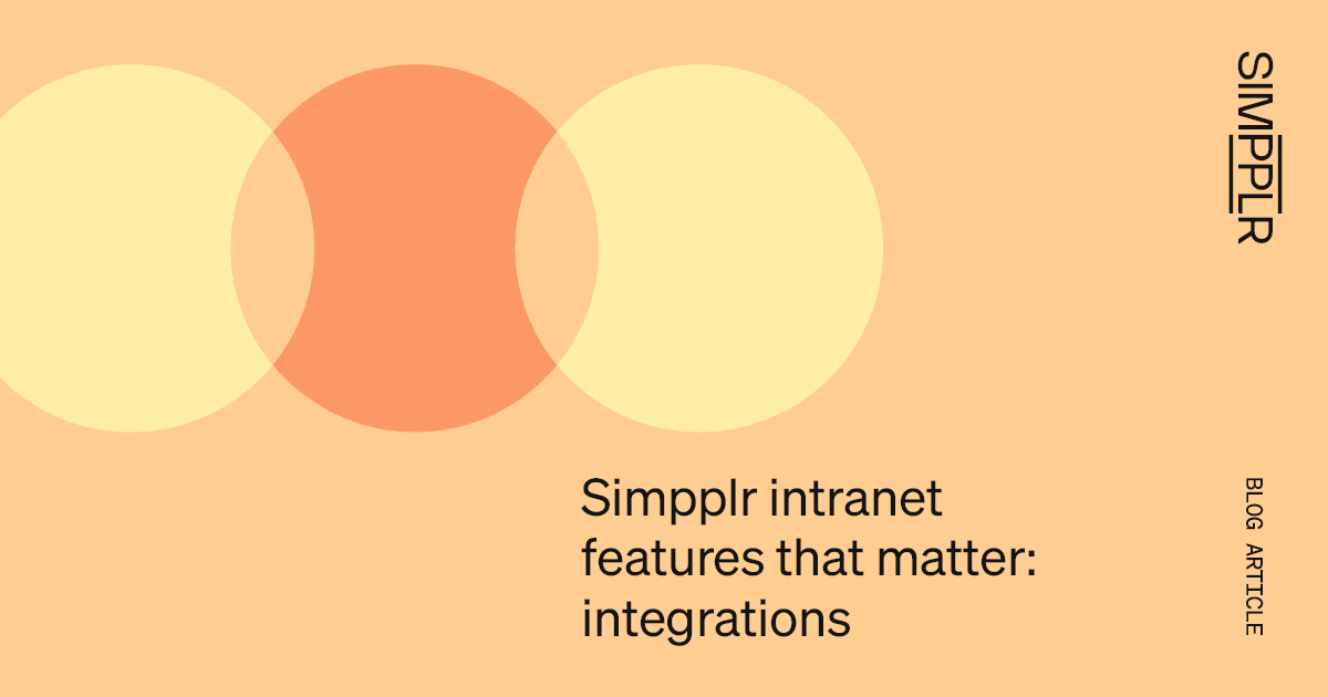 Intranet Features that Matter: Integrations