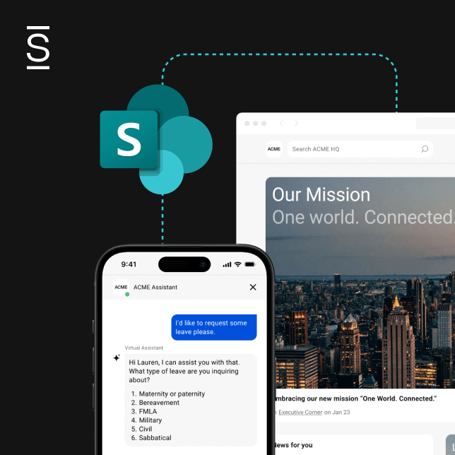 SharePoint integration with modern intranet platform