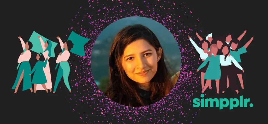 International Women's Day: headshot of Simpplr's Simran Rawat