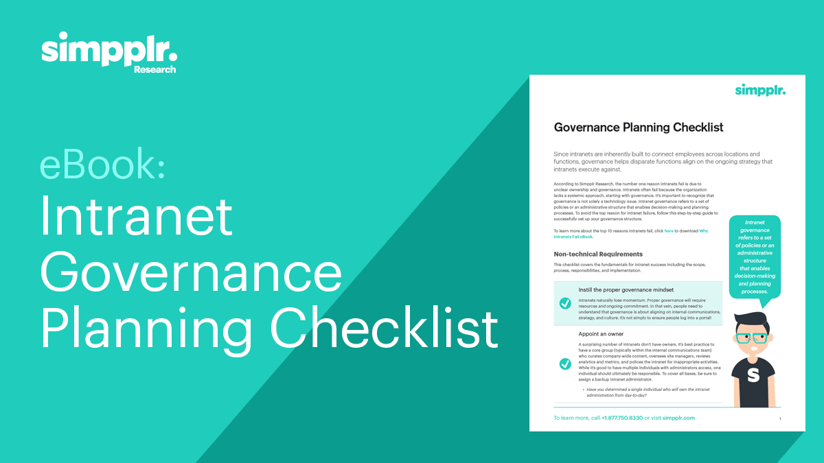 ultimate guide governance checklist