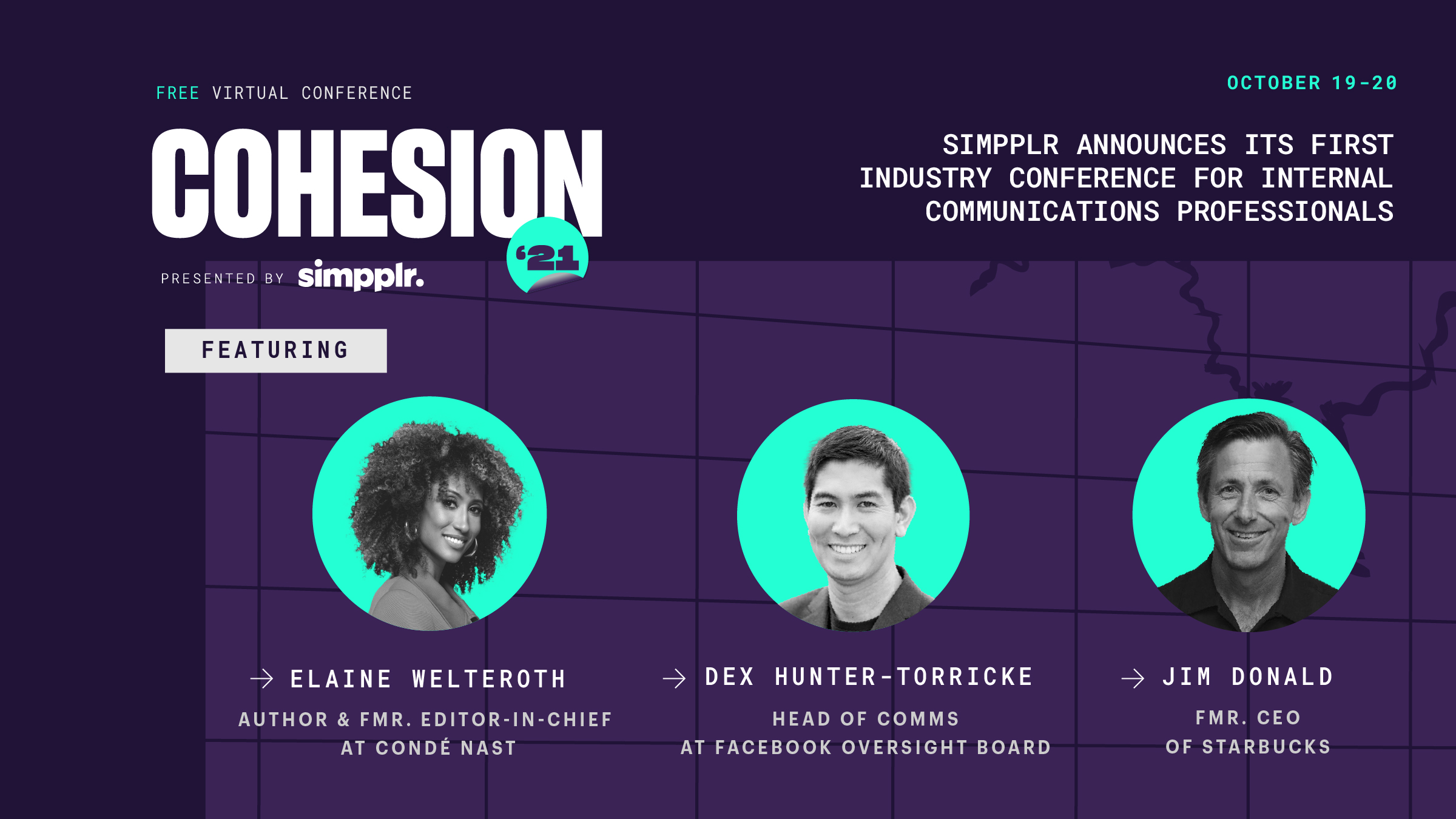 Simpplr Launches Cohesion, the Annual Industry Conference for Internal Communications, IT, & HR Professionals