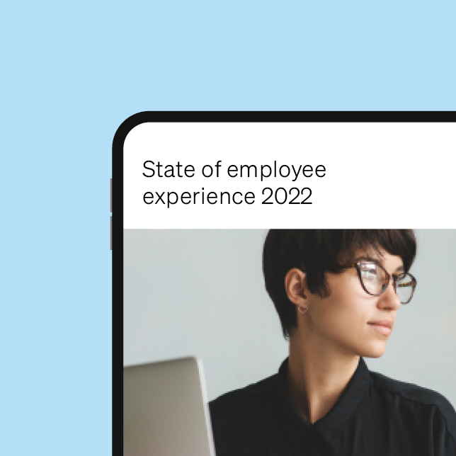 Employee experience report 2022 Simpplr eBook