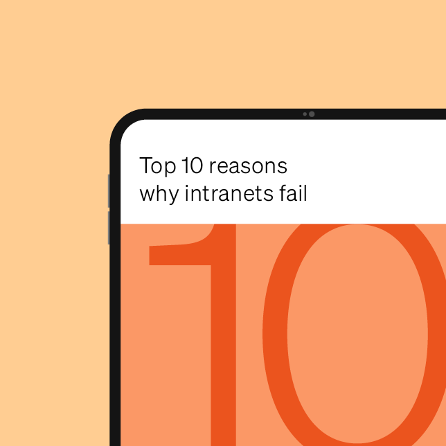 Reasons Why Intranets Fail