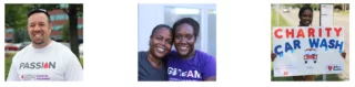Employee experience: a collage of people supporting community activism