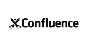 Confluence logo black