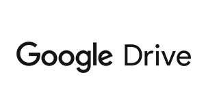 Google Drive logo black
