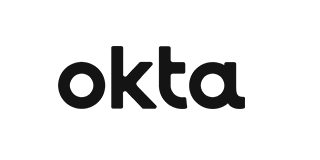 Okta logo black