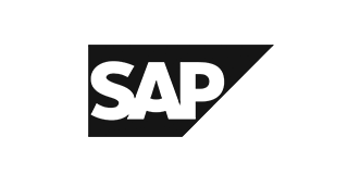SAP logo black