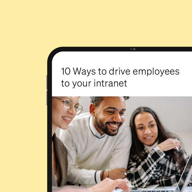 10 ways to increase intranet adoption | Simpplr eBook
