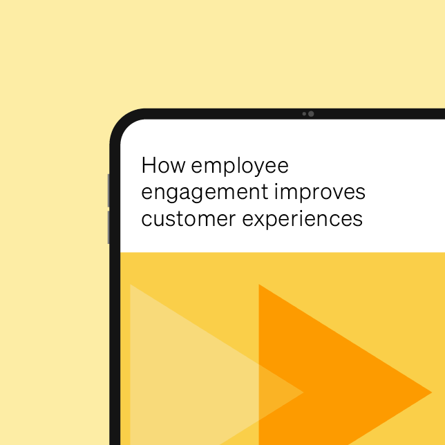 How employee engagement improves customer experiences