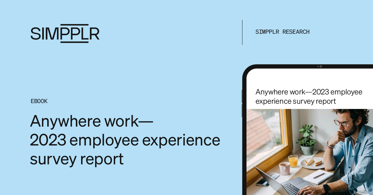 2023 employee experience survey report