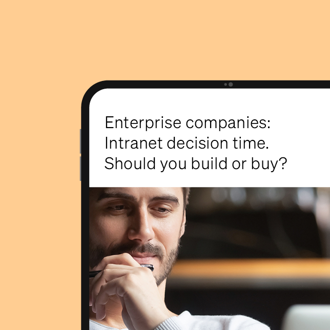 Build or buy an intranet enterprise eBook