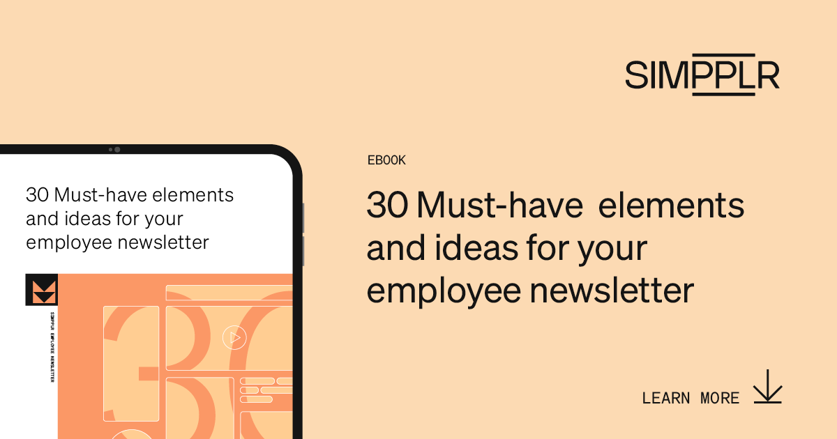 Employee newsletter examples