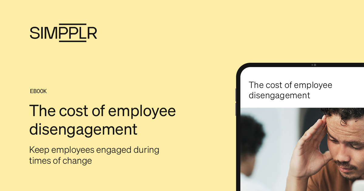 The cost of employee disengagement ebook