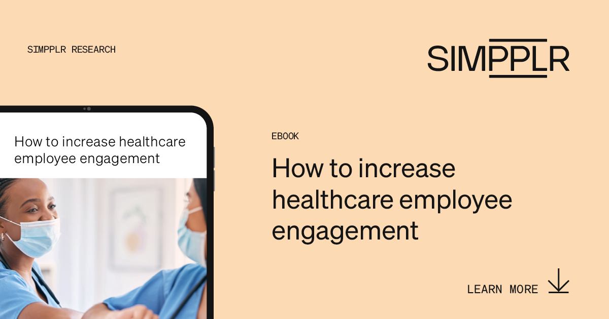 How to increase healthcare employee engagement ebook