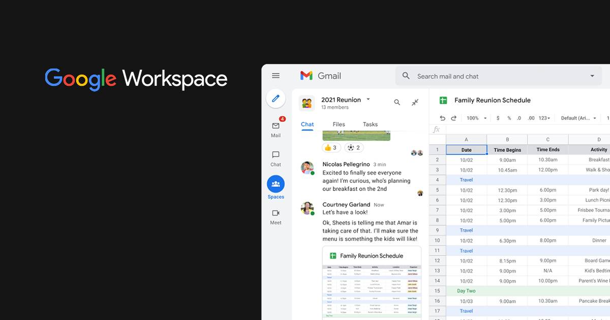 Sharepoint alternatives: Google Workspace