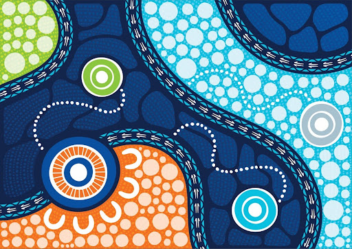 Australia-based Infrastructure Advisory Group (IAG) commissioned artwork by a local Indigenous artist to signify the start of the organization’s “Reconciliation journey.” The design represents IAG’s growth, values, progress and connection with partners and communities, and pays respects to the traditional owners of the country in which IAG works.