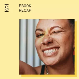 Internal comms ebook recap - headshot of grinning employee