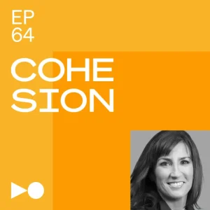 Simpplr cohesion podcast ep 64 - Enhancing employee engagement: headshot of Elizabeth Baskin, CEO of Tribe Inc.
