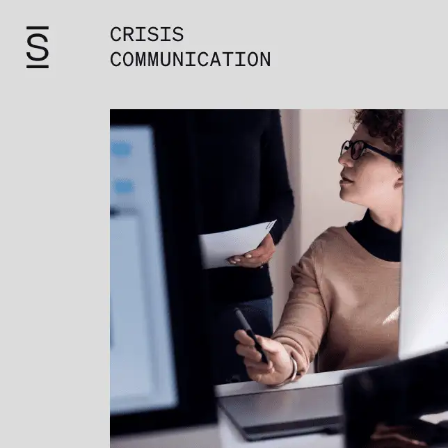 Crisis communication
