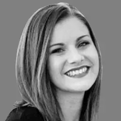 EX Vision - headshot of Justine Houser, Global Internal Communications Manager