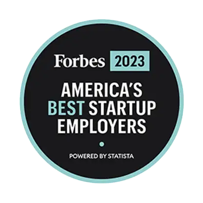 Modern intranet software - Forbes 2023 Best Startup Employer Badge