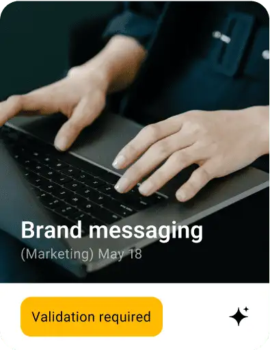 Empower teams across the company to create and manage their internal microsite
