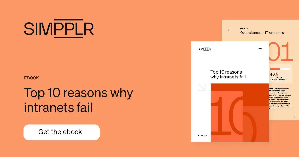 Top 10 reasons why intranets fail - what to look for in a top intranet platform
