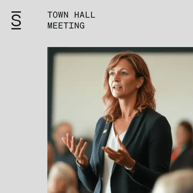 Town hall meeting