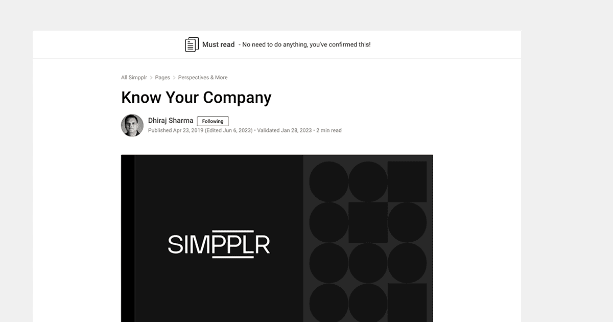 Simpplr Intranet Example Photos Building Transparent Leadership and Trust | Simpplr