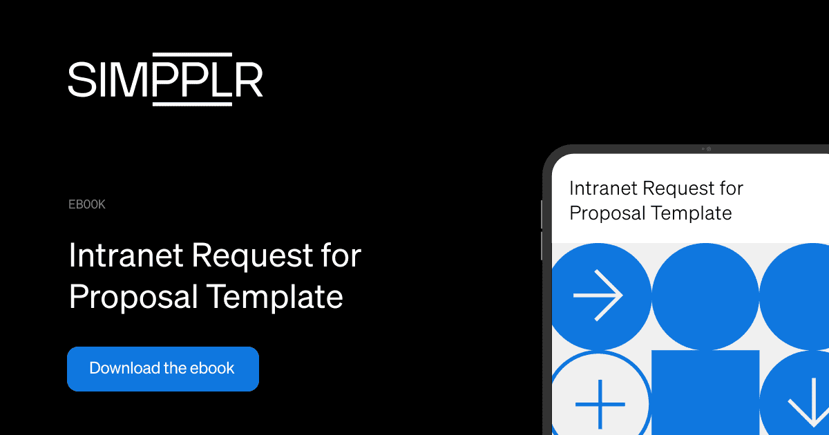 Intranet RFP template