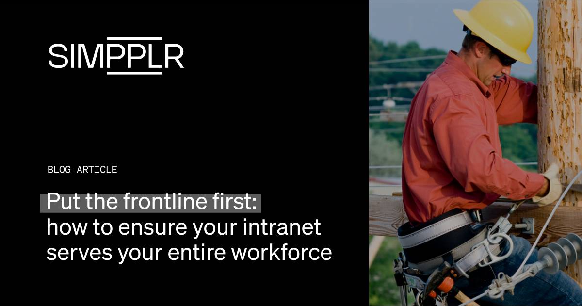 Frontline Employee Engagement Boost Using an Intranet