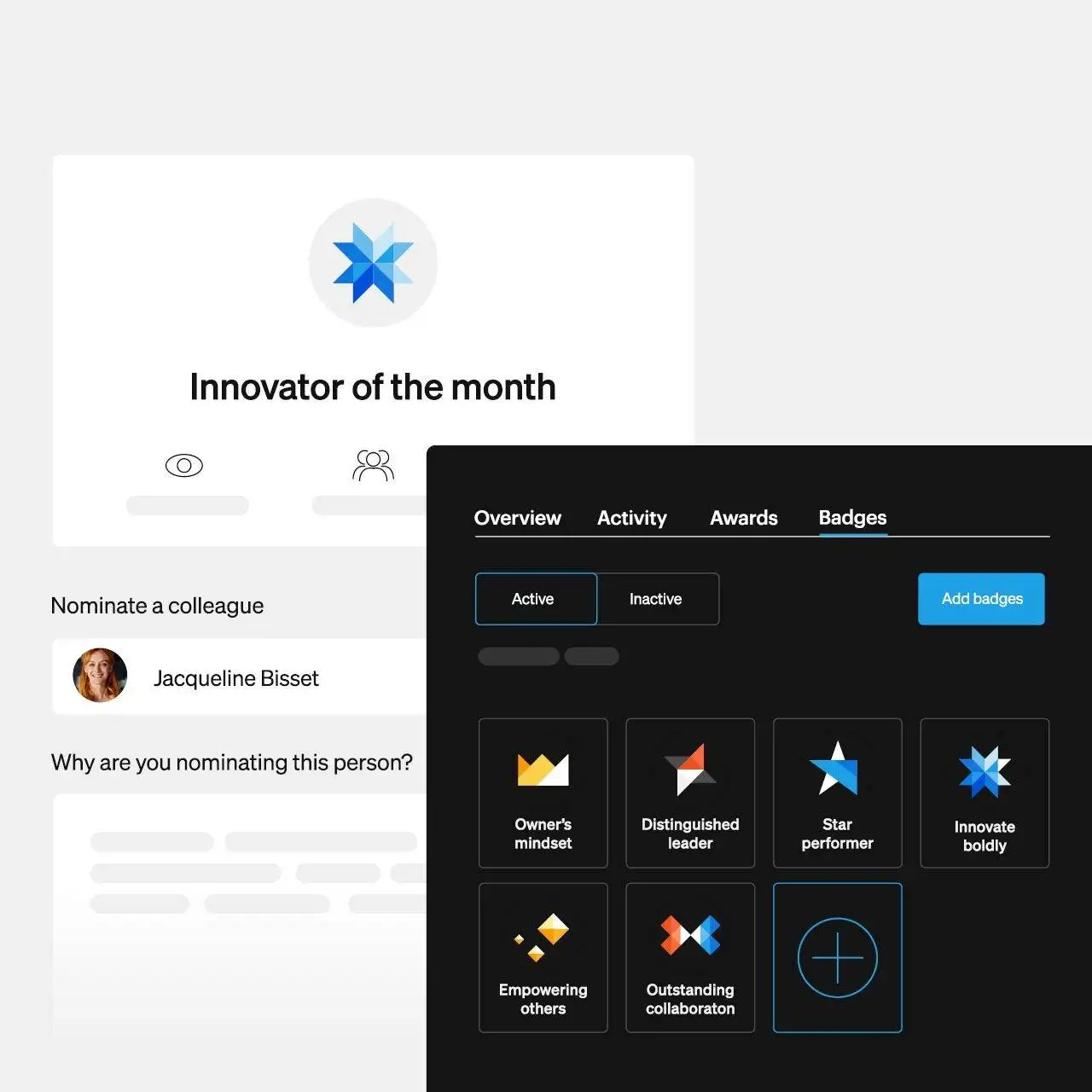 Recognize and reward employee achievements 