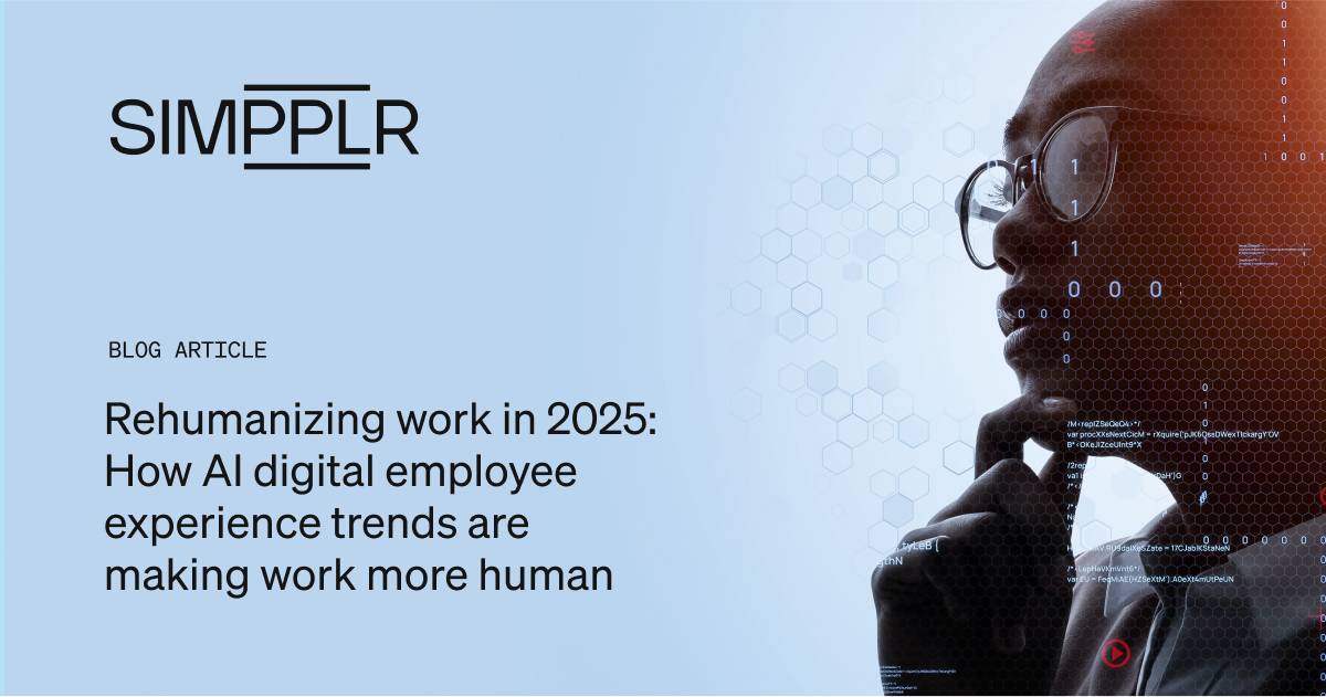 Top AI & employee experience trends in workplace (2025)
