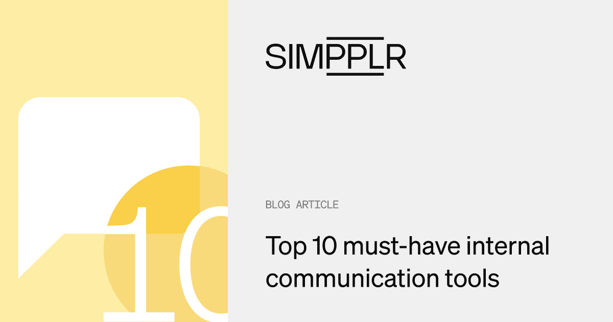 Best internal communication tools
