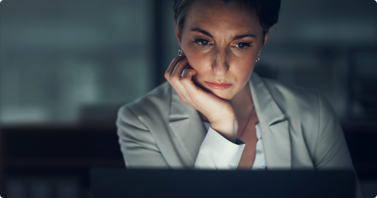 Financial stress during an economic slowdown