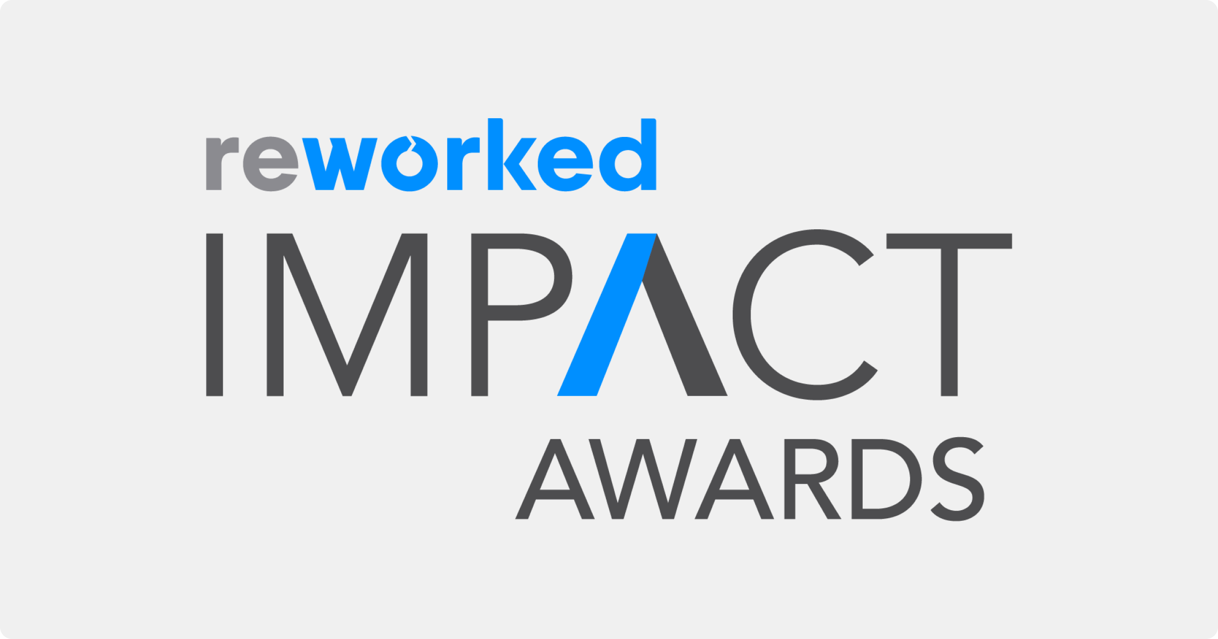 Simpplr award winner: Reworked impact awards logo