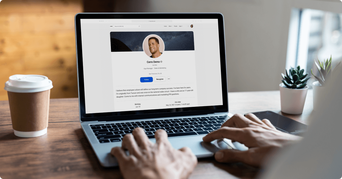 Employee profile guide