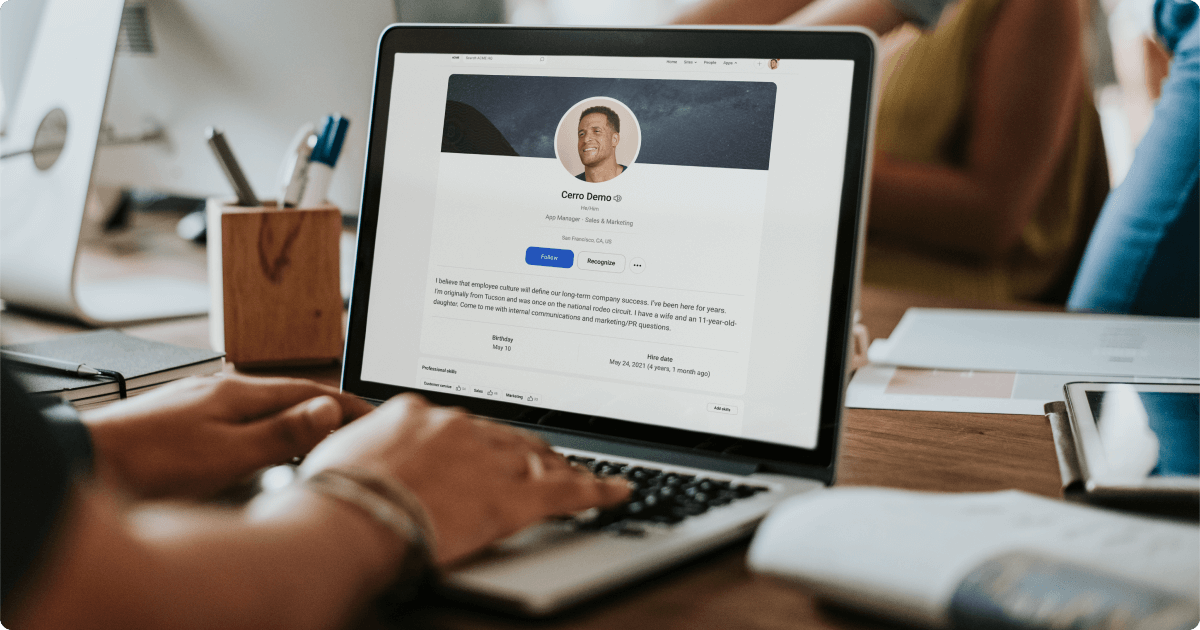 Employee profile guide