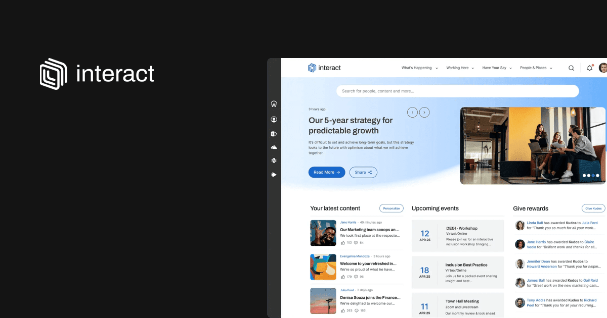 Interact intranet solutions for communicators
