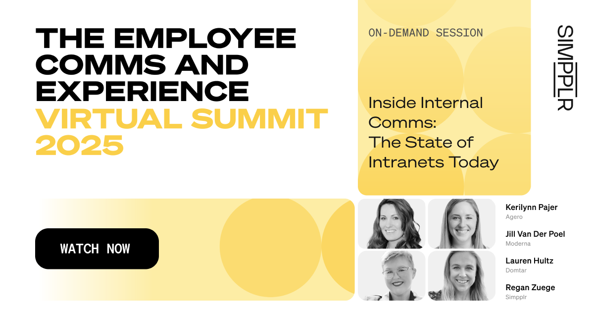 Inside Internal Comms: The State of Intranets Today - Simpplr