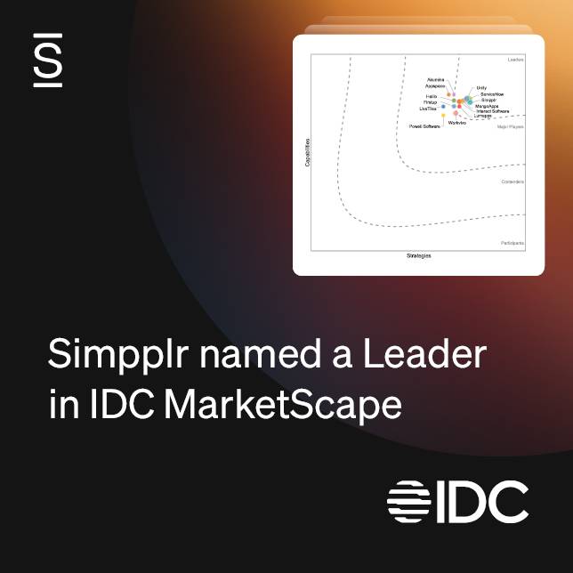 Simpplr Recognized as a Leader in the 2025 IDC MarketScape for Integrated Employee Workspaces