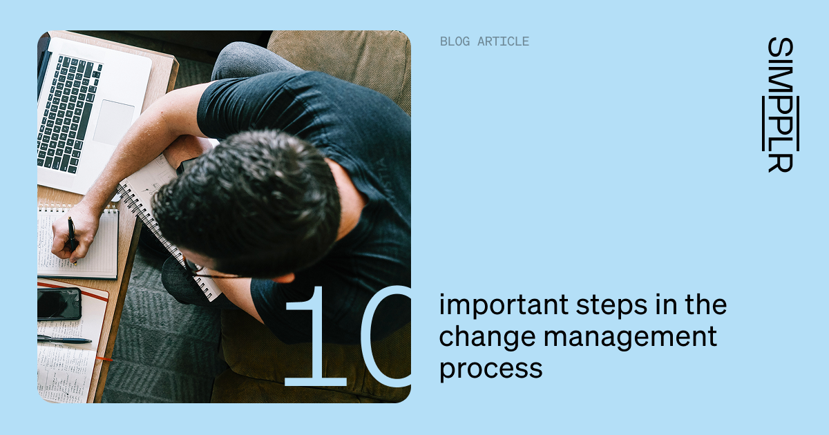 10 important steps in change management process
