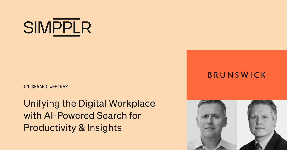 Unifying the digital workplace with AI-powered enterprise search