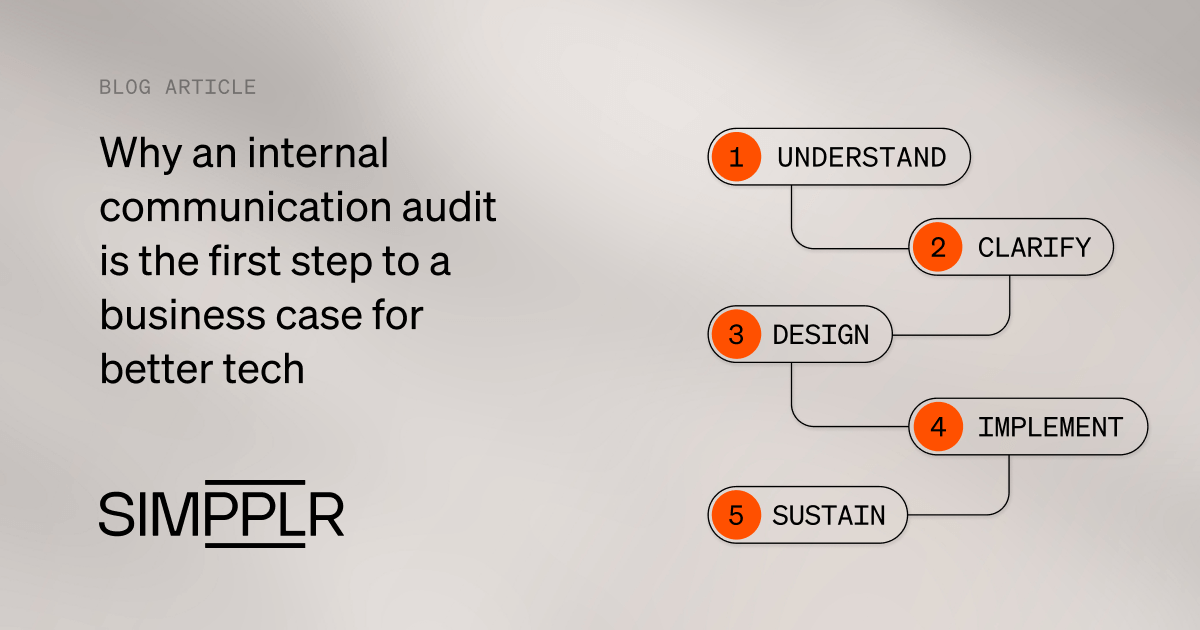 Why an internal comms audit matters | Simpplr
