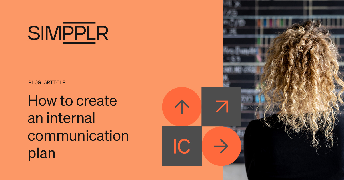 How to create an internal communication plan | Simpplr