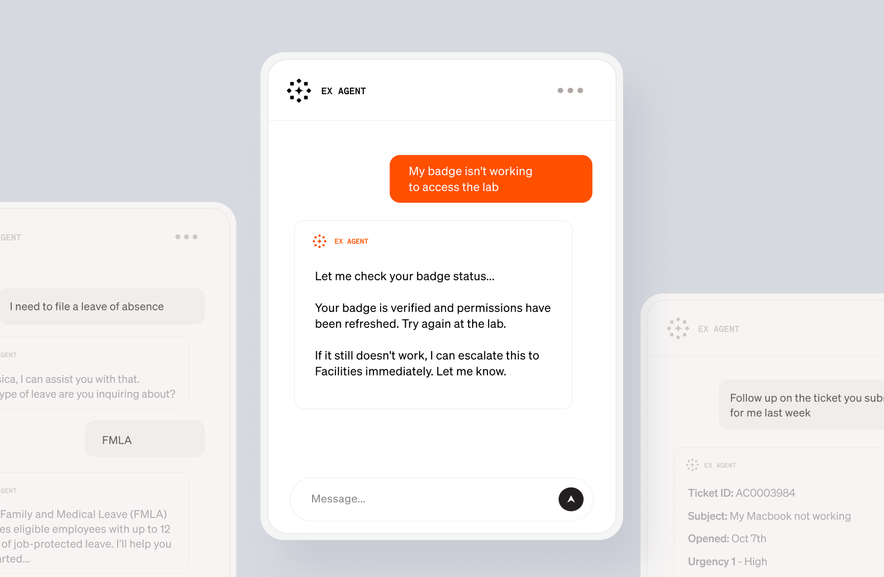 Simpplr EX agent provides employees operational support