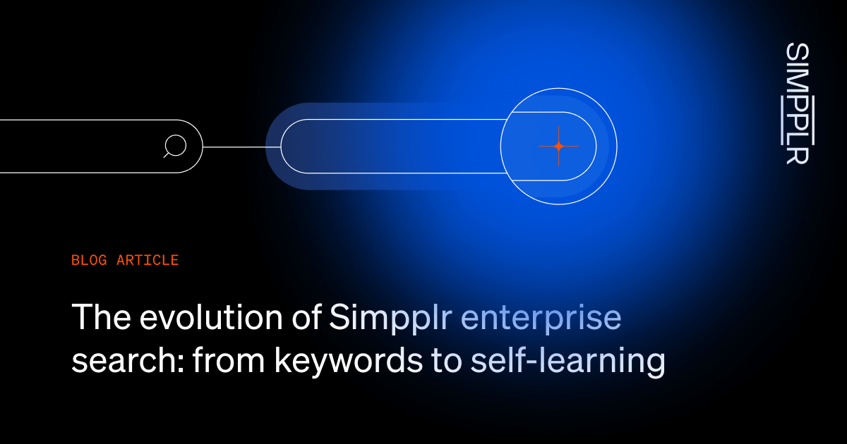 The evolution of enterprise search technology