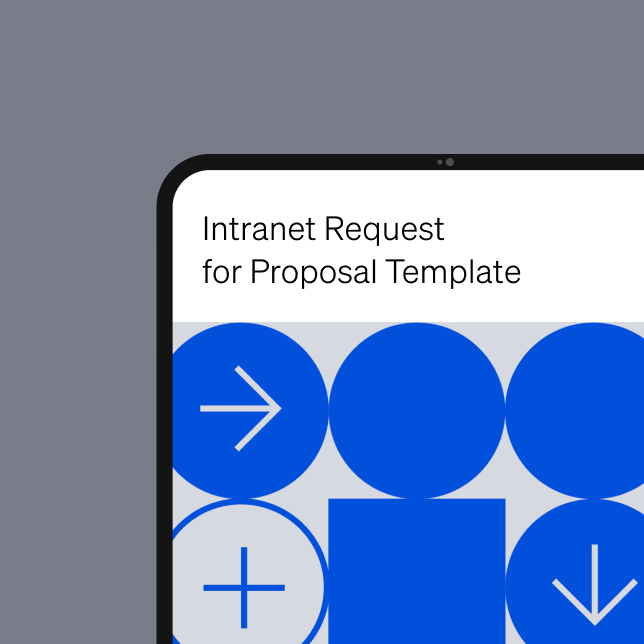 Simpplr’s Intranet template RFP checklist
