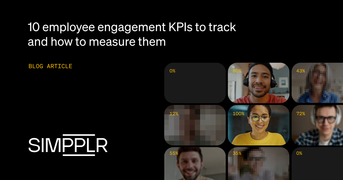 10 Employee Engagement KPIs and Metrics | Simpplr